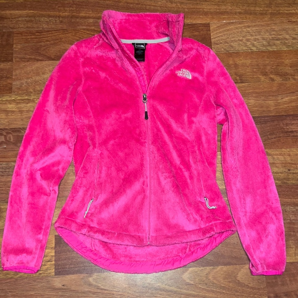 Hot Pink Osito NorthFace Fleece Jacket